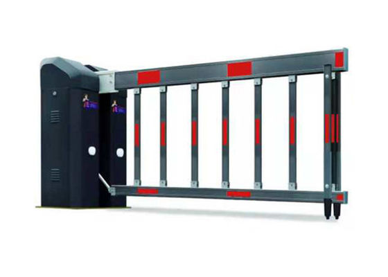 AC 220V 250W พลังงานของมอเตอร์ 1050mm Boom Center Height 5M MTBF ประตูป้องกันอัตโนมัติ