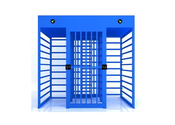 ท่อ 38 มิลลิเมตร ความสูงเต็ม Turnstile กับ 0.2S เวลาตอบสนองและ SS304 วัสดุสําหรับความปลอดภัยสูง