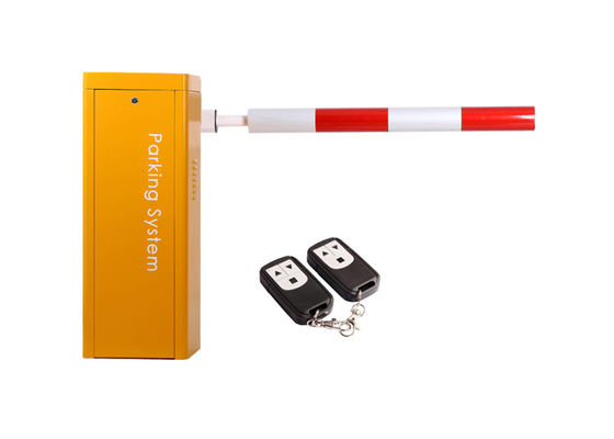 ไม้กั้นรถยนต์อัตโนมัติ อะลูมิเนียมอัลลอยด์ แขนกั้นยาว 6 เมตร ความเร็ว 1400 รอบต่อนาที กำลังไฟ 140 วัตต์