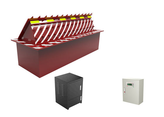380V 3s Rising A3 Steel Hydraulic Road Blocker สําหรับควบคุมการจราจรและความปลอดภัย