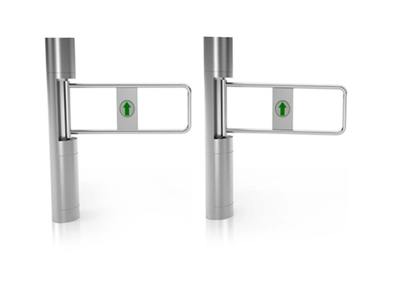 คอลัมน์ 168 มม. ล้างกระจกแกร่งสวิง Turnstile Face Recognition