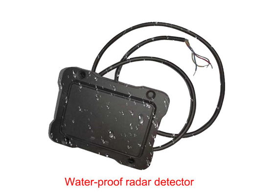 เครื่องตรวจจับเรดาร์ป้องกันการชนประตูป้องกันน้ำ 24GHz 1.2W 6m ที่ปรับได้ 24GHz 1.2W 6m
