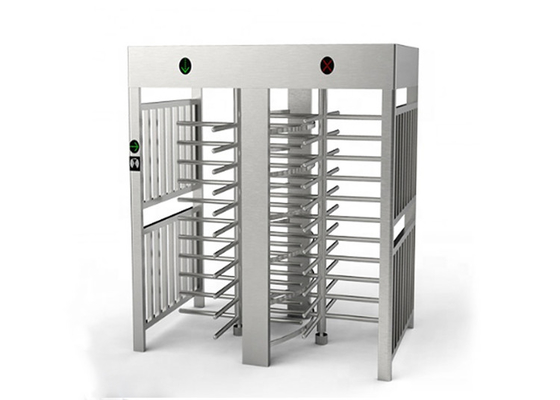 แขนสองข้าง Bi Directional Full Body Turnstile SS304 สำหรับสถานีรถไฟ