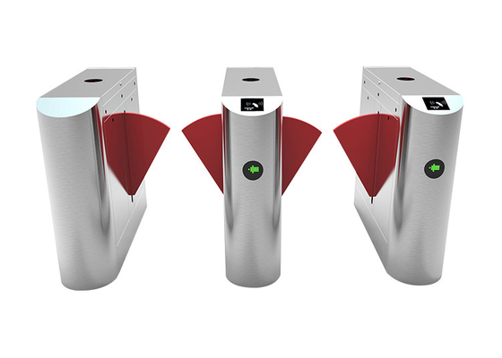 ไฟ LED 35W SUS304 Access Control Flap Barrier Face Recognition