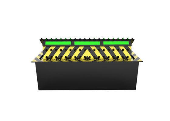 A3 Steel Hydraulic Road Blocker Barrier ด้วยพลังงาน 3.7KW และการป้องกัน IP68