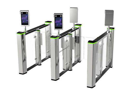 SS304 IP44 Speed Gate พร้อมมอเตอร์ DC ที่ไม่มีแปรง 40W สําหรับควบคุมการเข้าถึงภายใน