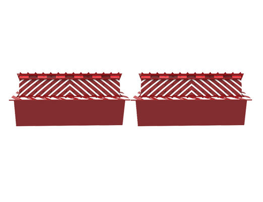 120 ตัน ความดันผ่าน ไฮดรอลิกบล็อกเกอร์ถนน พร้อมรีโมทควบคุม 50-100m และหนาแผ่นบน 16 มิลลิเมตร