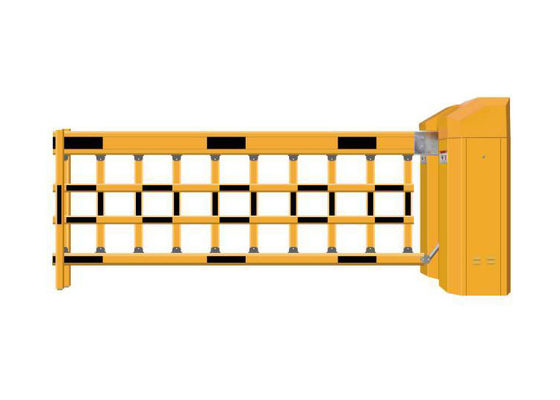 ไม้กั้นรถยนต์อัตโนมัติ IP44 พร้อมมอเตอร์ 250W และแขนกั้นยาว 6 เมตร สำหรับควบคุมการจอดรถอย่างปลอดภัย