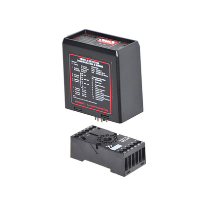 AC220V 170kHz เครื่องตรวจจับวงที่จอดรถ PD232 Double Channel CDMA
