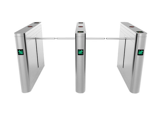 SS304 600mm ความกว้าง Drop Arm Turnstile กับ BLDC มอเตอร์สําหรับการควบคุมการเข้าถึง