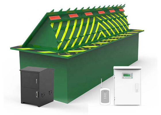 380V แหล่งไฟฟ้า ไฮดรอลิกบล็อกเกอร์ถนนด้วยสีสีกันสนิมและ IP68 การป้องกัน