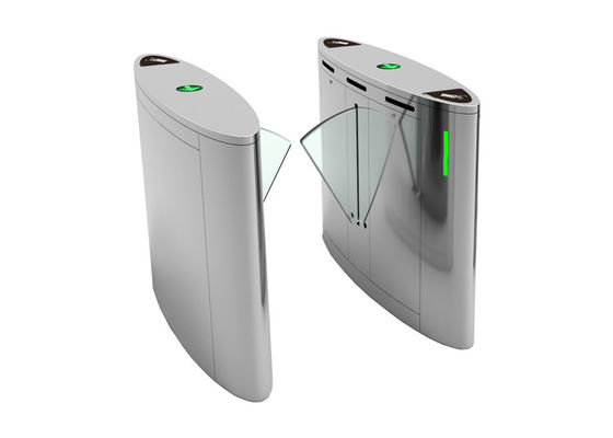 การแก้ไขแบบไร้สัมผัส เครื่องหมุนทางคนเดินที่มี BLDC มอเตอร์และ 270mm ความยาว Flap ประตูกั้น