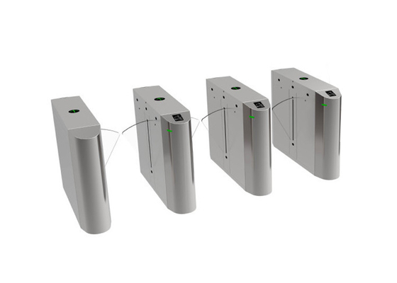 100W Bidirectional Flap Barrier Turnstile 260mm Wing สำหรับสนามบินเมโทร