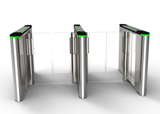 100W 50HZ ประตูหมุนควบคุมการเข้าออก 10 มม. มอเตอร์ DC ในร่มอะคริลิค