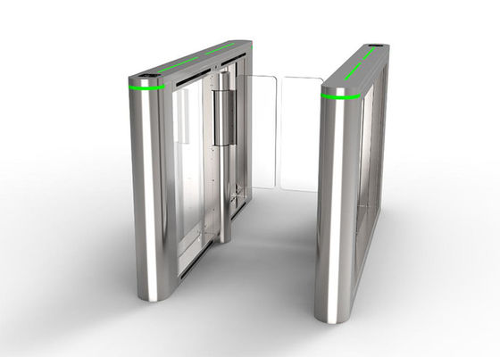 100W Acrylic Barrier 24V BLDC Motor Speed Gate Turntile ความสูงของกระโปรง