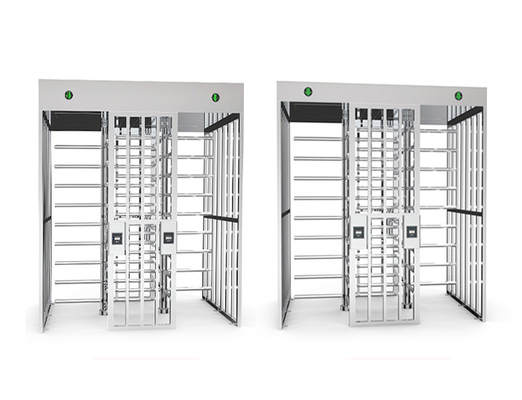 IP45 40W Mechanical Turnstile Gate ระบบควบคุมการเข้าออกด้วยความสูงเต็มระบบ ESD