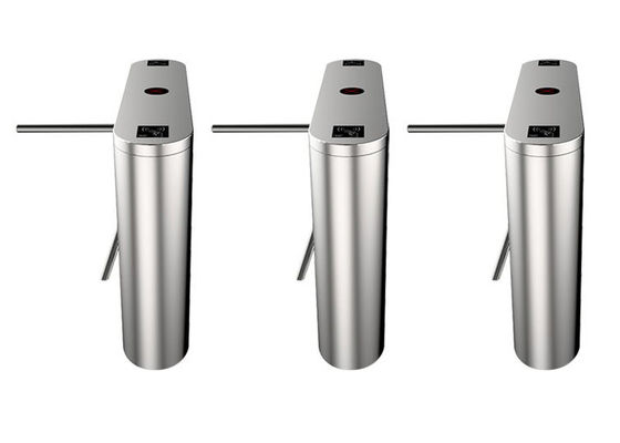 Anti Hit Tripod Turnstile Gate รีเซ็ตตัวเอง 500mm Arm RFID Reader