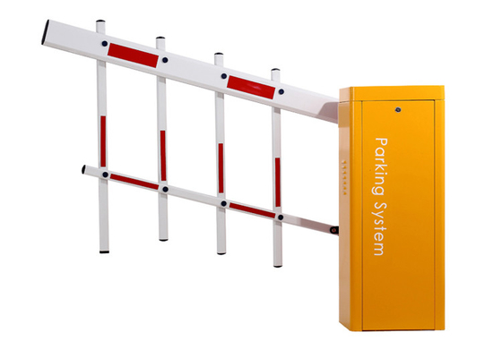 รั้วแขนกั้นยานพาหนะประตูรั้ว IP44 การควบคุมการเข้าถึง 140W การจัดการที่จอดรถ