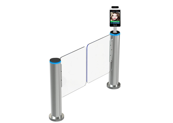 ปิดตัวเอง Fastlane Swing Barrier Gate ทรงกระบอก Speed ​​Gate สำหรับอาคาร